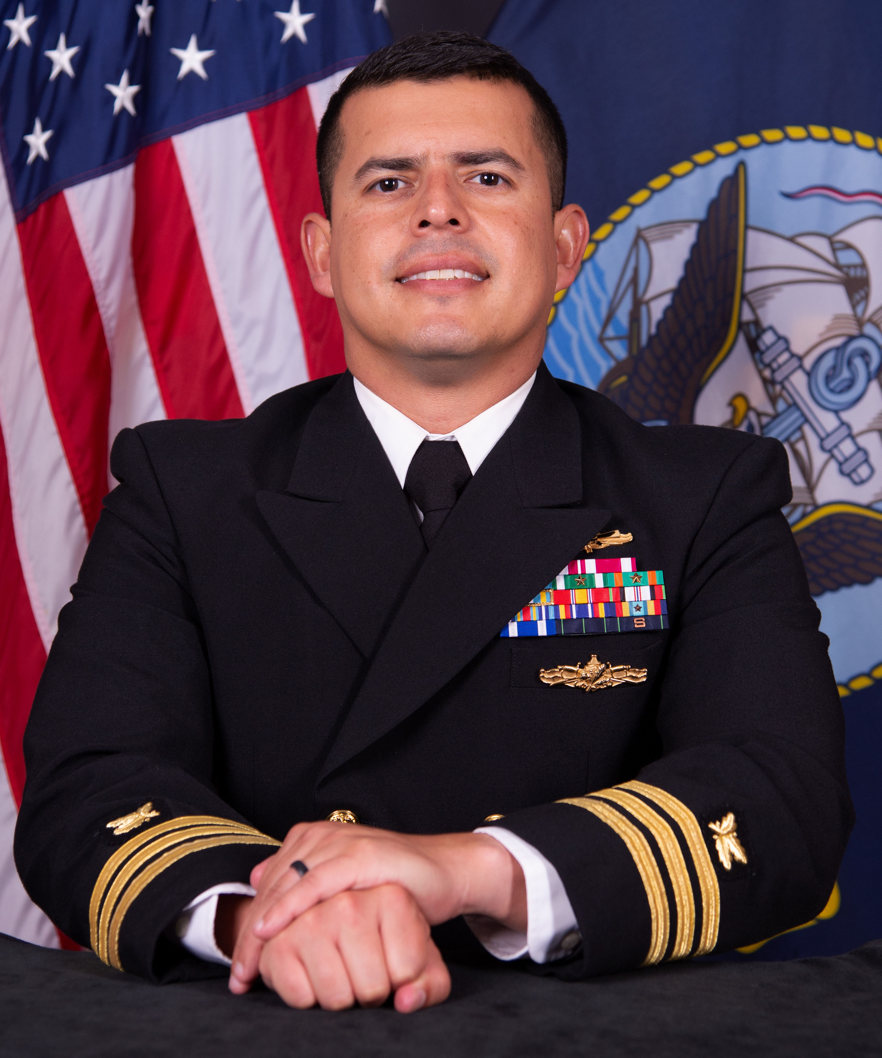 Cmdr. Daniel Maldonado III, SC, USN, Commander